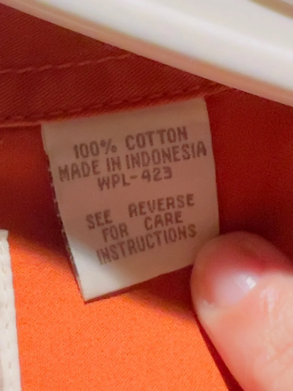 Levi's Orange Lightweight Button-Up Shirt Jacket - Picture 3 of 4